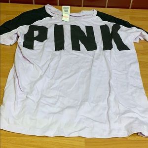 Brand new lilac pink t shirt size large